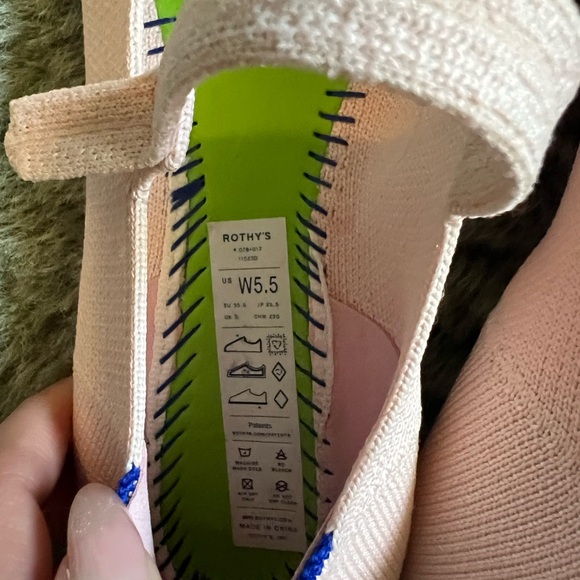 Rothy’s The Square Mary Jane Pink 5.5 - Picture 4 of 10